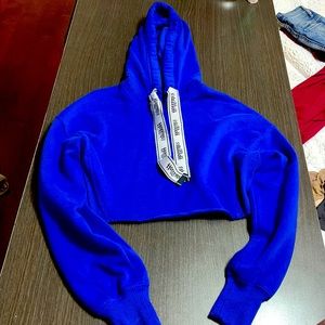 Brand New cropped Hollister Hoodie Sweater
